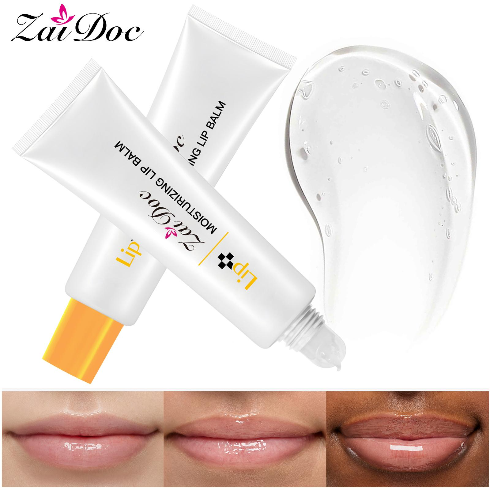 ZaiDoc Moisturizing Lip Balm – Deep Hydration & Repair, Smooths Fine Lines, Brightens Lip Color, 15-Minute Instant Hydration, 12H Nourishment